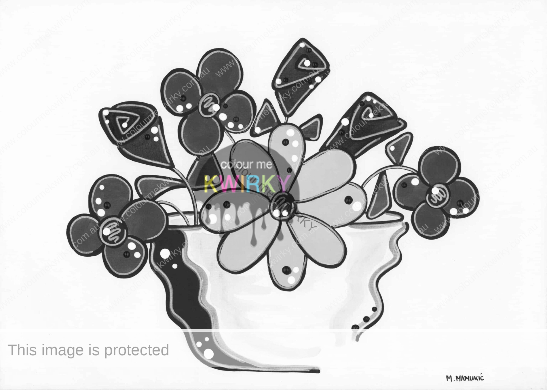 Floral Originals – Pot of colour