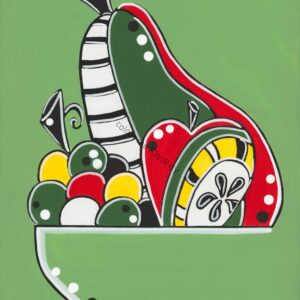 Retro Fruit Bowl