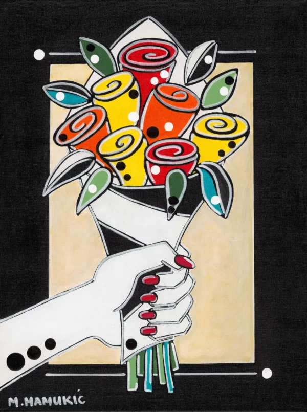 Kwirky Bouquet - Available in print only, Original sold.