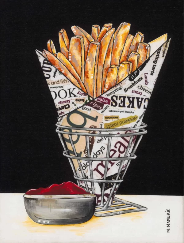 Would you like fries with that - Available in print only, Original sold.