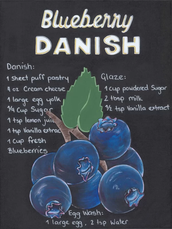 Blueberry Danish