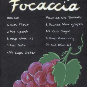 Kitchen Originals - Grape Focaccia