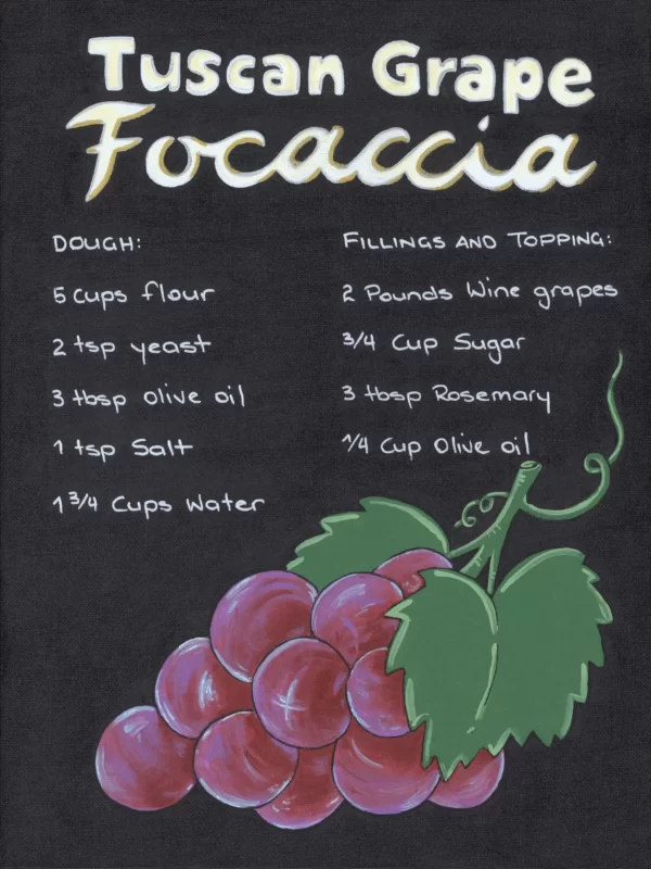 Grape Focaccia