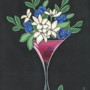 Floral Originals - Blueberry Cocktail