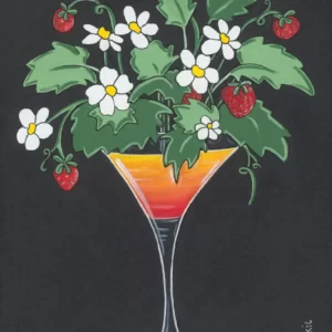 Floral Originals - Strawberry Cocktail