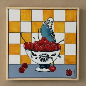Kitchen Originals - Budgie and Cherries